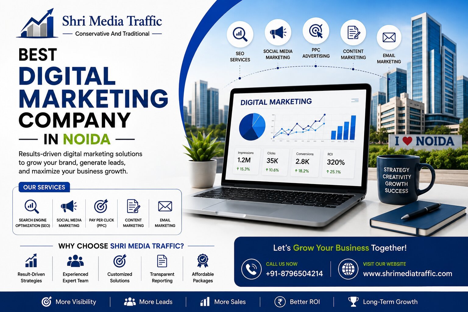 Best Digital Marketing Company in Noida for Smarter Online Business Growth